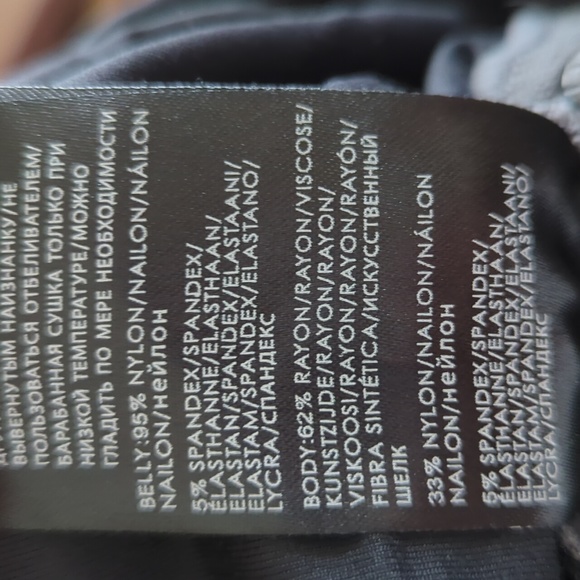 Liverpool Maternity Plaid Stitch Fix Legging 2 / 26 Black Gray - Picture 7 of 15